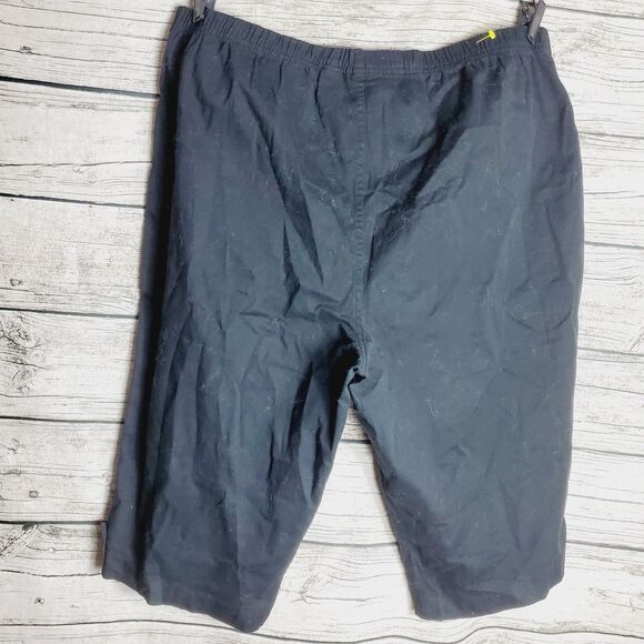 Croft and barrow pull on capris Stretch Size 3X - Picture 4 of 7